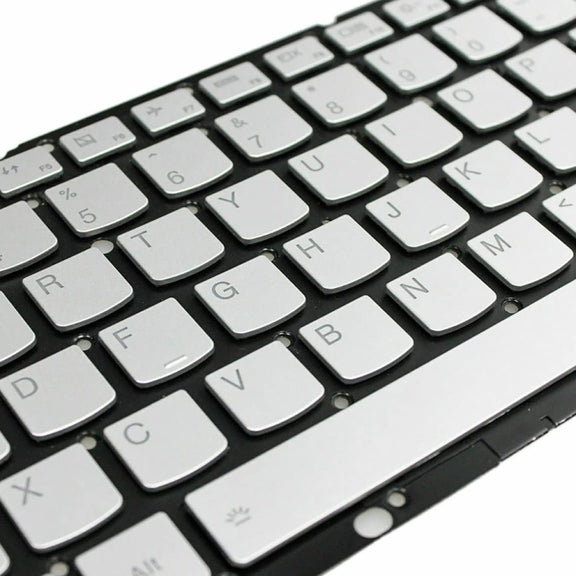 For Lenovo Yoga 900S-12ISK US Version Laptop Keyboard(Silver)