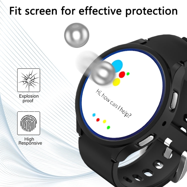 For Samsung Galaxy Watch 6 44mm Half-inclusive PC Watch Protective Case(Red)