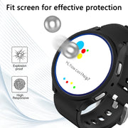 For Samsung Galaxy Watch 6 44mm Half-inclusive PC Watch Protective Case(Red)