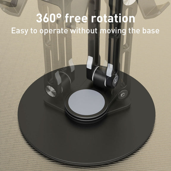 R-JUST HZ40 Mechanical Lift Tablet Desktop Stand(Silver)