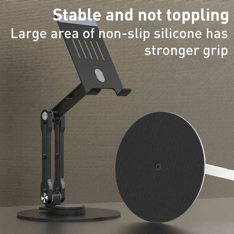 R-JUST HZ40 Mechanical Lift Tablet Desktop Stand(Silver)