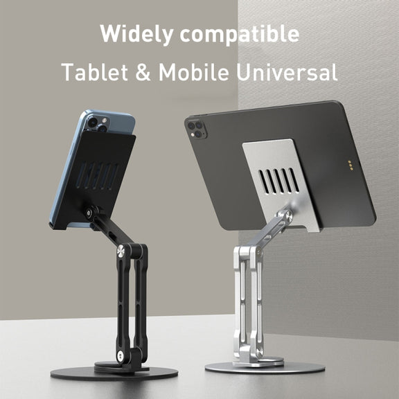 R-JUST HZ40 Mechanical Lift Tablet Desktop Stand(Silver)