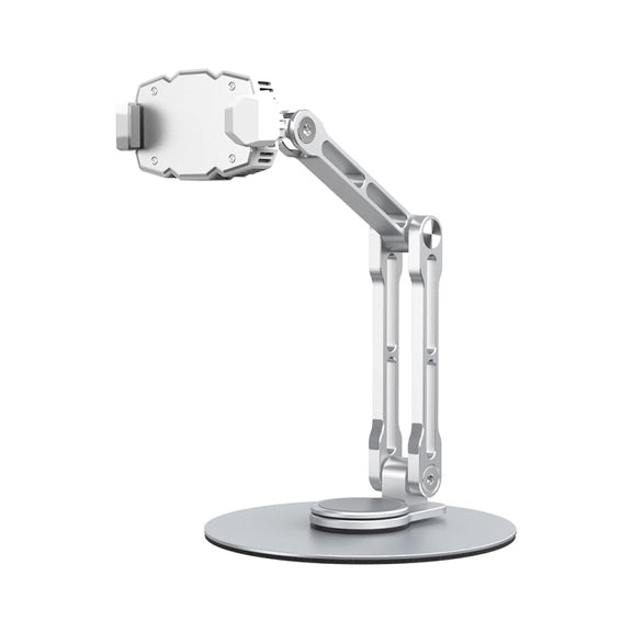R-JUST HZ43 Cooling Rotating Live Phone Holder(Silver)
