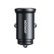 JOYROOM JR-CCN05 30W PD+QC3.0 Mini Metal Car Charger(Black)