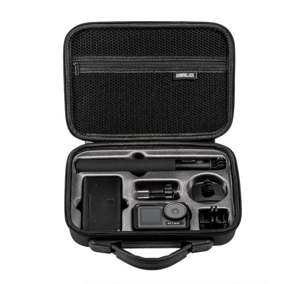 For DJI Osmo Action 4 STARTRC Portable PU Storage Box Case Full Kit(Black)