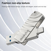 Lenovo Thinkplus MU232 USB 3.2 + USB-C / Type-C Dual Head Flash Drive, Memory:32GB