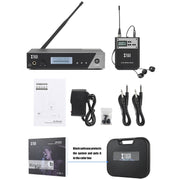 XTUGA  IEM1100 Professional Wireless In Ear Monitor System 1 BodyPacks(UK Plug)