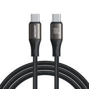 JOYROOM SA25-CC5 100W USB-C/Type-C to USB-C/Type-C Fast Charge Data Cable, Length:3m(Black)