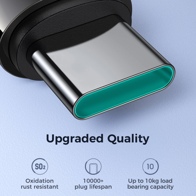 JOYROOM SA31-CC5 240W USB-C/Type-C to USB-C/Type-C Fast Charge Data Cable, Length: 1.2m(Black)