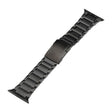 For Apple Watch SE 2023 44mm Five Beads Turtle Buckle Titanium Steel Watch Band(Grey) - Watch Bands by PMC TechLife | Online Shopping South Africa | PMC TechLife
