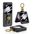 For Samsung Galaxy Z Flip5 GKK Ultra-thin Z Ring Holder PC Phone Case(Black) - Galaxy Z Flip5 Cases by GKK | Online Shopping South Africa | PMC TechLife | Buy Now Pay Later Mobicred