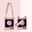 For Samsung Galaxy Z Flip5 GKK Ultra-thin Handbag Phone Case(Pink) - Galaxy Z Flip5 Cases by GKK | Online Shopping South Africa | PMC TechLife