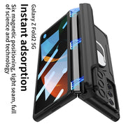 For Samsung Galaxy Z Fold2 GKK Integrated Folding Armored Shell PC Phone Case with Pen Box(Gold)