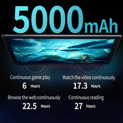 BDF P70 4G LTE Tablet PC 10.1 inch, 8GB+128GB, Android 11 MTK6755 Octa Core, Support Dual SIM, EU Plug(Gold)