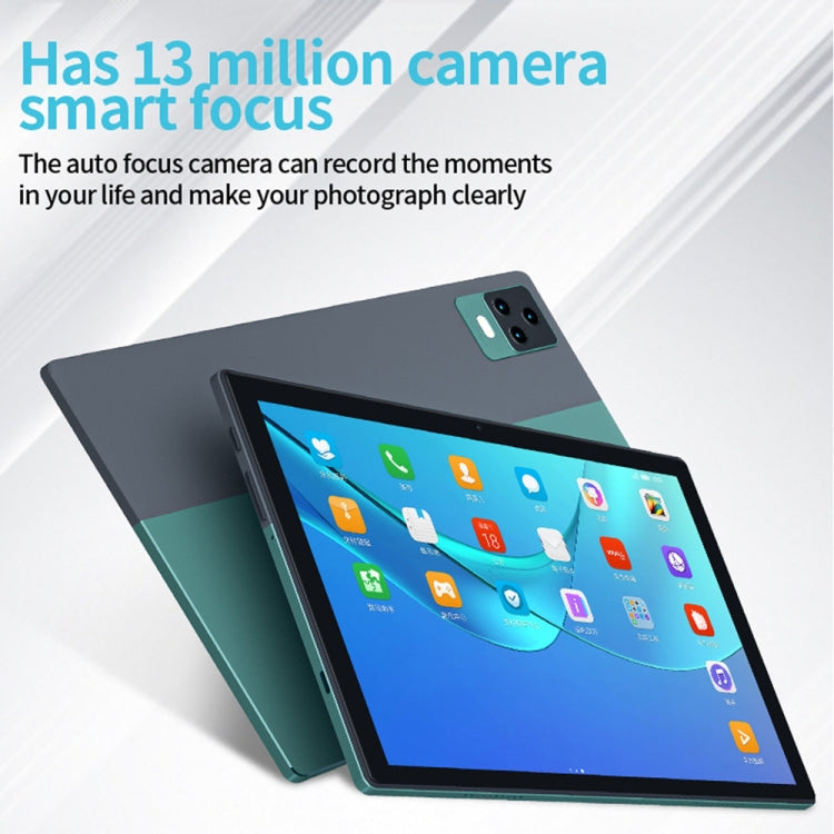 BDF P70 4G LTE Tablet PC 10.1 inch, 8GB+256GB, Android 12 MTK6762 Octa Core, Support Dual SIM, EU Plug(Gold)
