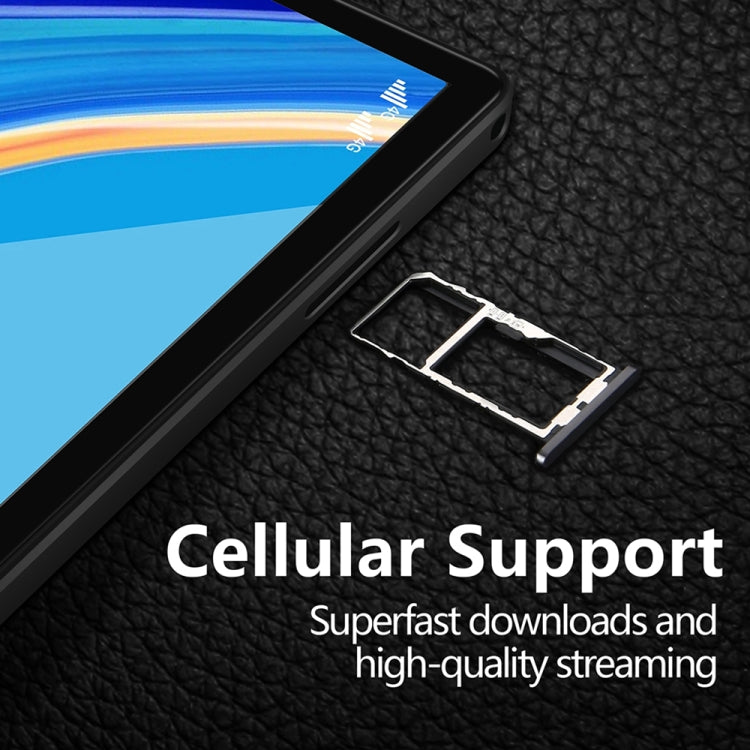 BDF P70 4G LTE Tablet PC 10.1 inch, 8GB+256GB, Android 12 MTK6762 Octa Core, Support Dual SIM, EU Plug(Silver)