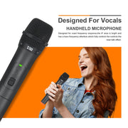 XTUGA S400 Professional 4-Channel UHF Wireless Microphone System with 4 Handheld Microphone(AU Plug)