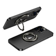 Electroplated Metal Magnetic Ring Holder(Black) - Ring Holder by PMC TechLife | Online Shopping South Africa | PMC TechLife | Buy Now Pay Later Mobicred