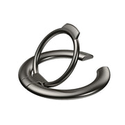 Electroplated Metal Magnetic Ring Holder(Black)