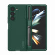 For Samsung Galaxy Z Fold5 NILLKIN Frosted Fold PC + TPU Phone Case with Pen Slot(Green) - free shipping - PMC TechLife - Order now!