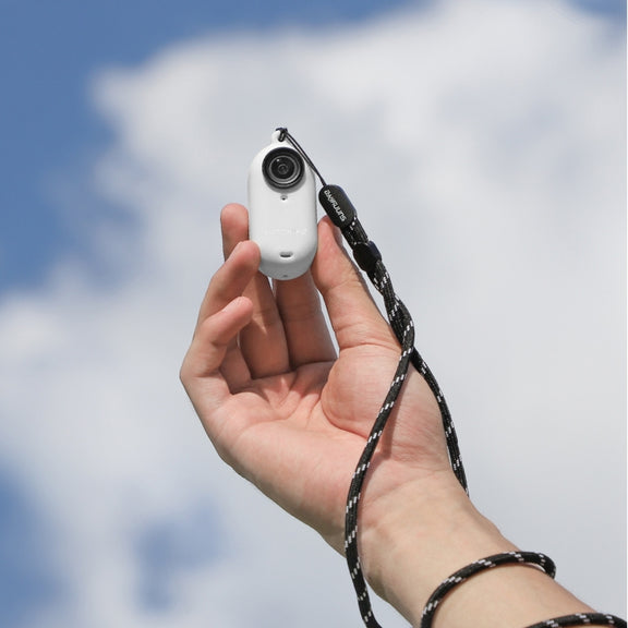 For Insta360 Go 3 Sunnylife IST-BHT594 Camera Body Silicone Case with Lens Cap & Neck Strap(Black)