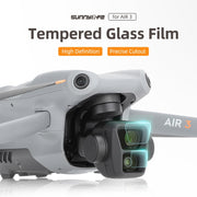 For DJI Air 3 Sunnylife Lens Protector Tempered Glass Combo Protective Films, Quantity:2 Sets