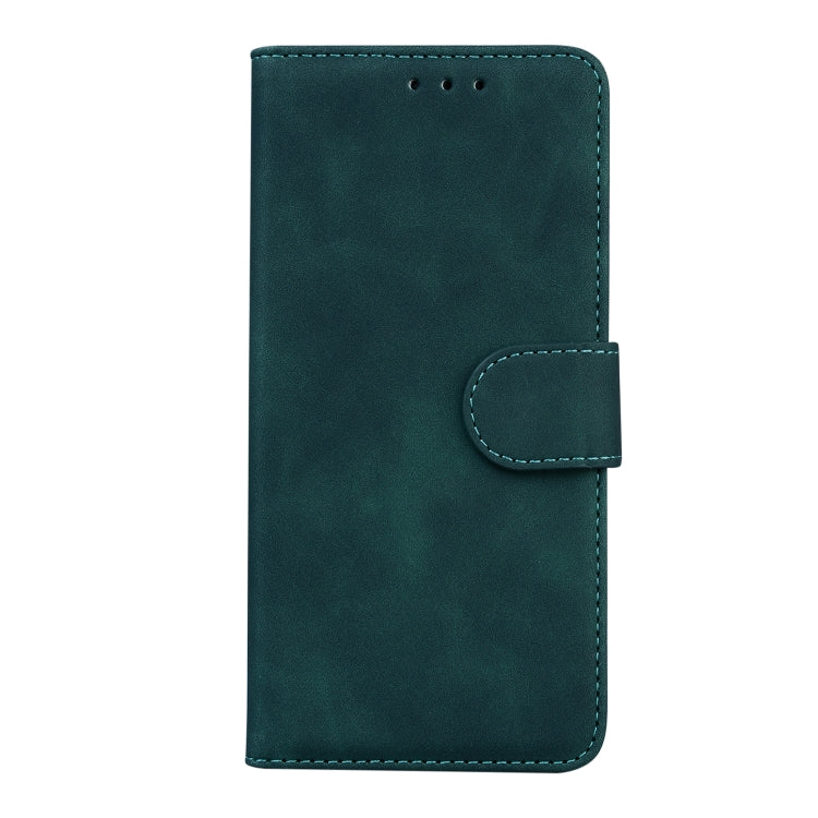 For Honor 90 Skin Feel Pure Color Flip Leather Phone Case(Green)