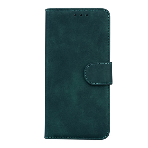 For Honor 90 Skin Feel Pure Color Flip Leather Phone Case(Green)