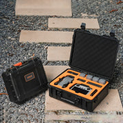 For DJI Air 3 Sunnylife Safety Carrying Case Large Capacity Water-resistant Shock-proof Hard Travel Case Standard Version