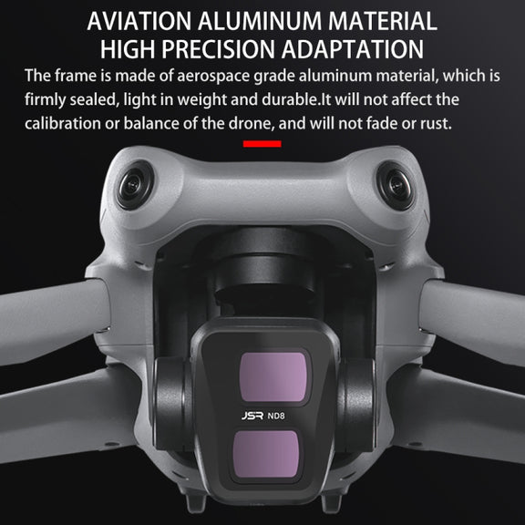 For DJI Air 3 JSR KB Series Drone Lens Filter, Filter:STAR