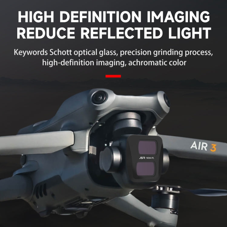 For DJI Air 3 JSR KB Series Drone Lens Filter, Filter:STAR