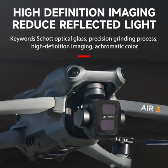 For DJI Air 3 JSR KB Series Drone Lens Filter, Filter:STAR