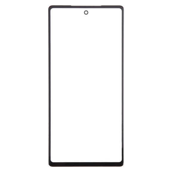 For Google Pixel 6a Front Screen Outer Glass Lens with OCA Optically Clear Adhesive
