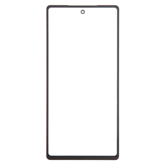 For Google Pixel 6a Front Screen Outer Glass Lens with OCA Optically Clear Adhesive