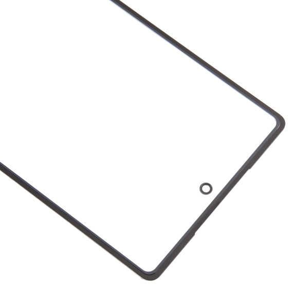 For Google Pixel 6a Front Screen Outer Glass Lens with OCA Optically Clear Adhesive