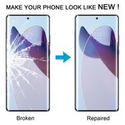 For Motorola Edge 30 Ultra Front Screen Outer Glass Lens with OCA Optically Clear Adhesive