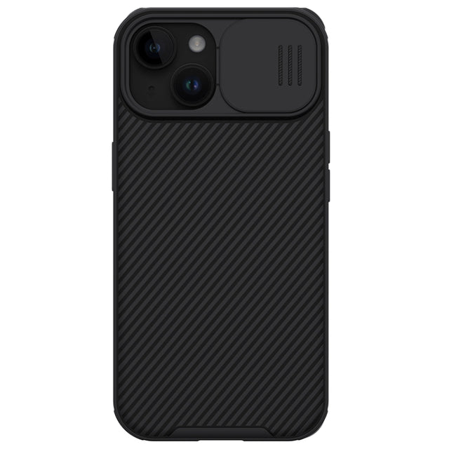 For iPhone 15 NILLKIN CamShield Pro PC Phone Case(Black)