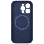 For iPhone 15 Pro NILLKIN Lens Wing Magsafe Magnetic Phone Case(Dark Blue)