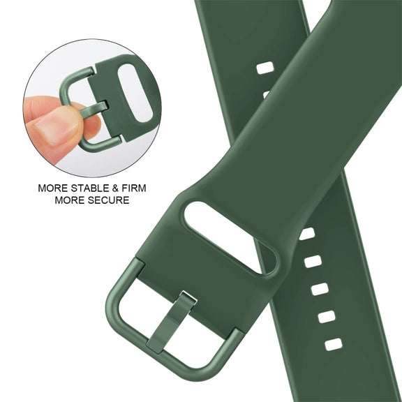 For Apple Watch 6 44mm Pin Buckle Silicone Watch Band(Clover)