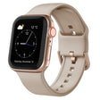 For Apple Watch 42mm Pin Buckle Silicone Watch Band(Milk Tea) - Watch Bands by PMC TechLife | Online Shopping South Africa | PMC TechLife