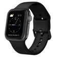 For Apple Watch 38mm Pin Buckle Silicone Watch Band(Black) - Watch Bands by PMC TechLife | Online Shopping South Africa | PMC TechLife