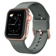 For Apple Watch Series 9 41mm Pin Buckle Silicone Watch Band(Olive) - Watch Bands by PMC TechLife | Online Shopping South Africa | PMC TechLife