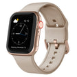 For Apple Watch Series 9 41mm Pin Buckle Silicone Watch Band(Milk Tea) - Watch Bands by PMC TechLife | Online Shopping South Africa | PMC TechLife