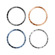 For Samsung Galaxy Watch6 Classic 47mm E Style Smart Watch Steel Ring Protective Frame(Black)