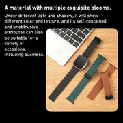 For Apple Watch 2 42mm Carbon Fiber Pattern Magnetic Buckle Silicone Watch Band(Grey)