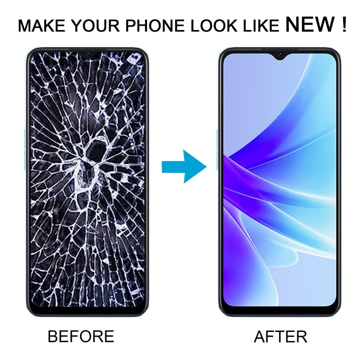 For OPPO A77s OEM LCD Screen For Digitizer Full Assembly with Frame