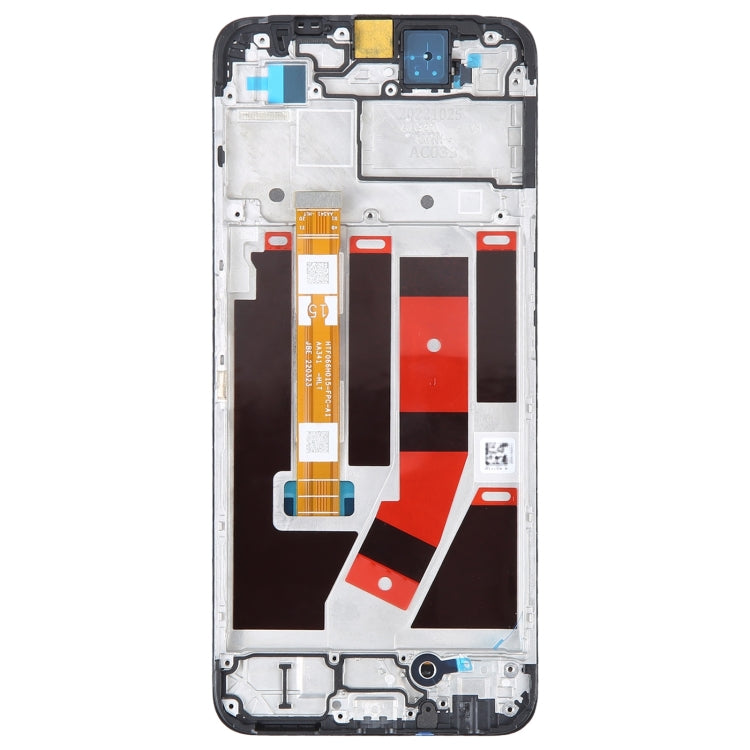 For OPPO A77 4G OEM LCD Screen For Digitizer Full Assembly with Frame