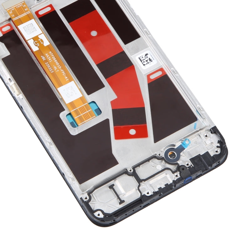 For OPPO A77 4G OEM LCD Screen For Digitizer Full Assembly with Frame