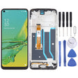For OPPO A32 4G OEM LCD Screen Digitizer Full Assembly with Frame - free shipping - PMC TechLife - Order now!