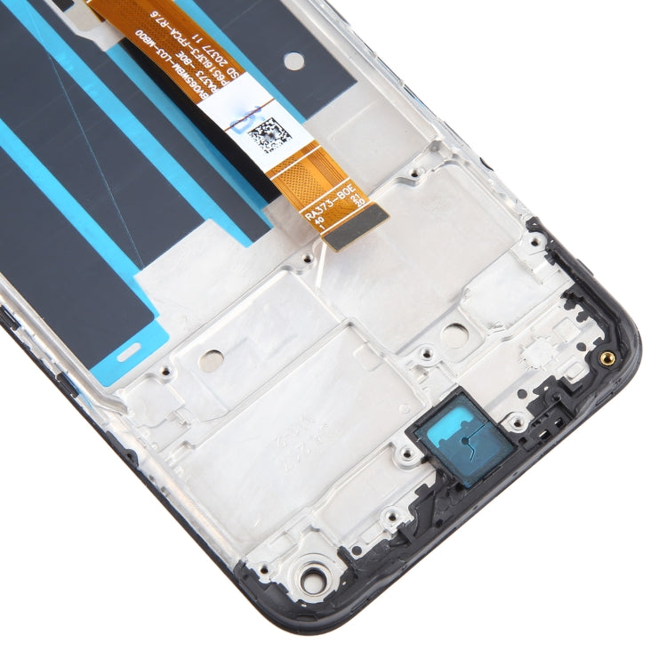 For OPPO A32 4G OEM LCD Screen Digitizer Full Assembly with Frame